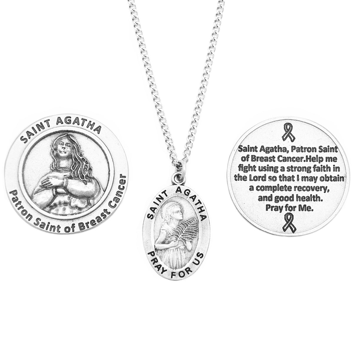 Saint on sale agatha pendant