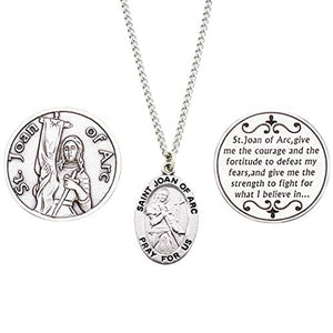 Saint Joan of Arc; Inspirational Jewelry Gifts