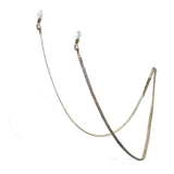 Elegant Crystal Rhinestone Strap Reader Eyeglass Chain Holder Necklace, 28.5"