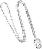 Saint Pendant Necklace and 2 Religious Pocket Tokens (St Anthony)
