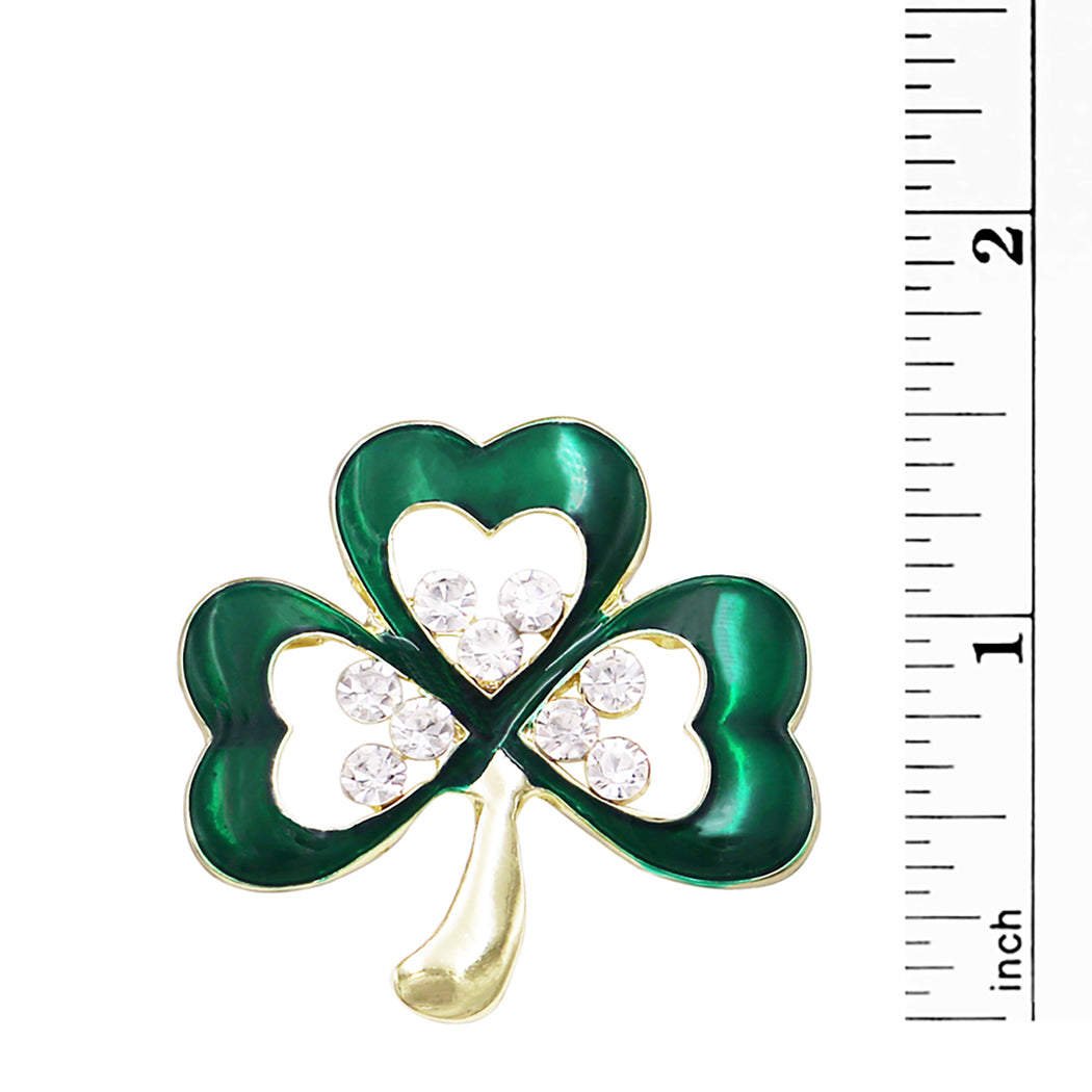 Aazon.co: Solvar Irish Brooch Gold Plated Sharock Pin Ade In Ireland - Foto 9