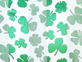 St. Patrick's Day Irish Clover Silky Stripe Lightweight Fashion Scarf 60 Inches