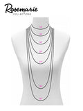 Religious Two Tone Miraculous Medal Pendant Necklace