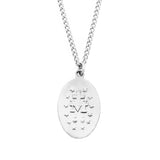 Religious Medal Pendant Necklace 18" (Miraculous Medal of Mary)