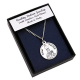 Saint Patrick Irish Blessing Medal Pendant Necklace (18" Curb Chain)